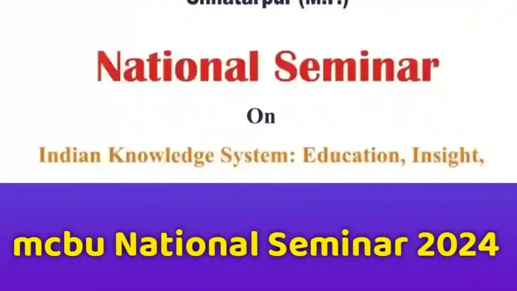 Mcbu national seminar 2024